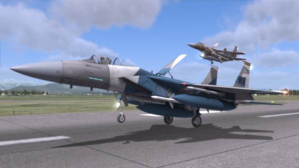 Скриншот из F-15C: DCS Flaming Cliffs DLC