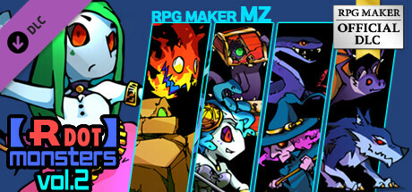 RPG Maker MZ - Rdot monsters vol.2 cover art