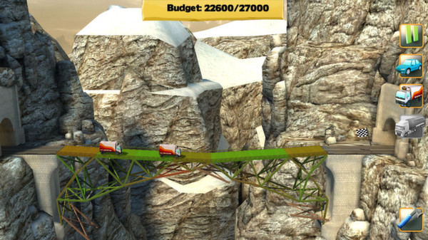 Скриншот из Bridge Constructor