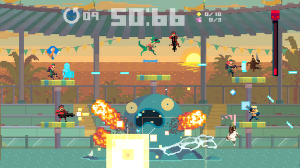 Скриншот из Super Time Force Ultra