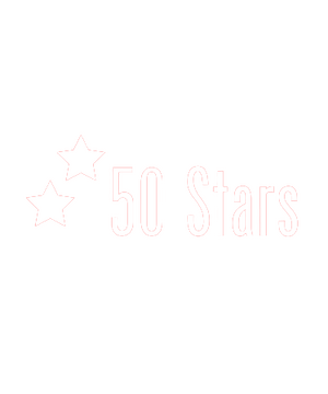 50 Stars Logo