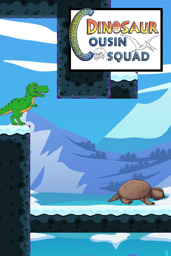 Steam portrait for Dinosaur Cousin Squad.