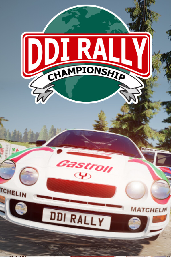 Steam portrait for DDI Rally Championship.