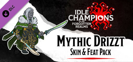 Idle Champions - Mythic Drizzt Skin & Feat Pack cover art