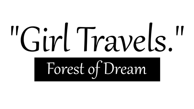 Girl Travels Forest of Dream Logo