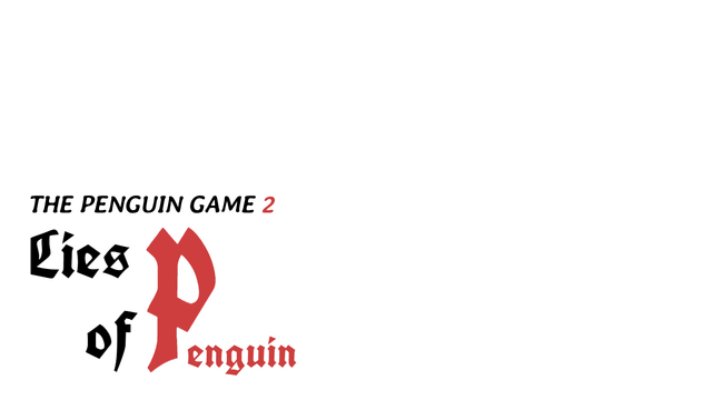 The PenguinGame 2 -Lies of Penguin- Logo