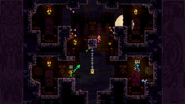 Скриншот из TowerFall Ascension