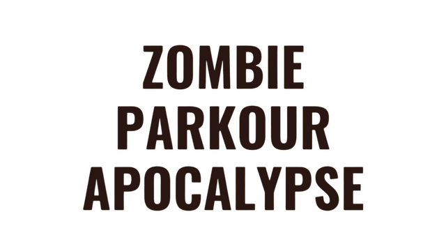 Zombie Parkour Apocalypse Logo