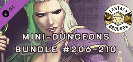 Fantasy Grounds - Mini-Dungeons Bundle #206-210 cover art