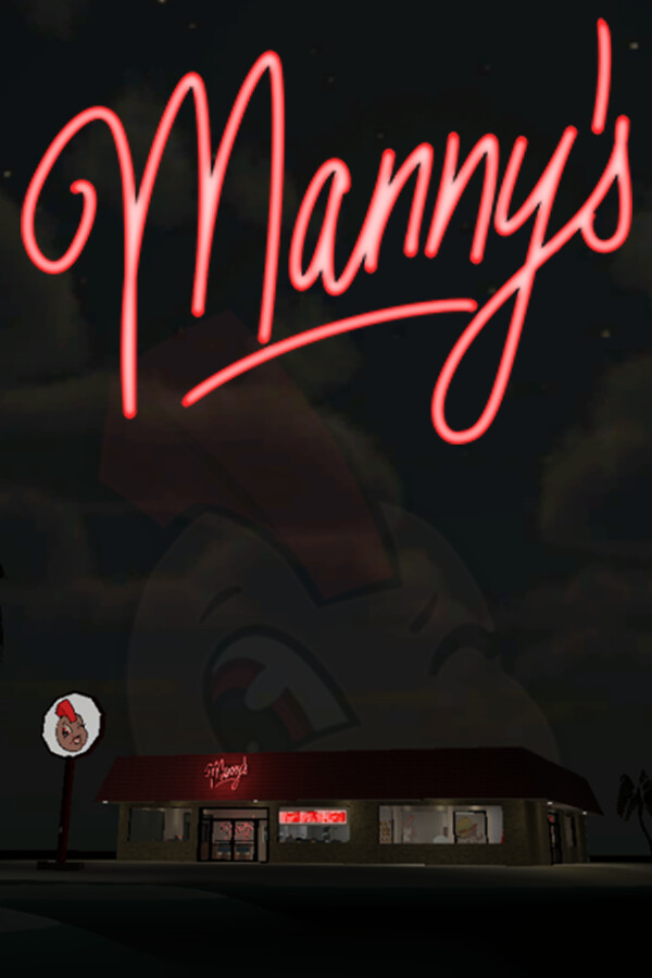 Steam portrait for Manny's.