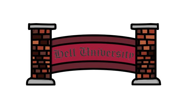 Hell University Logo
