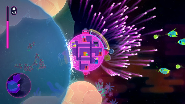 Скриншот из Lovers in a Dangerous Spacetime
