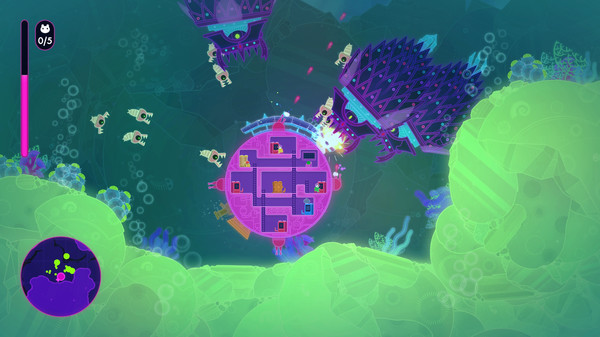 Скриншот из Lovers in a Dangerous Spacetime