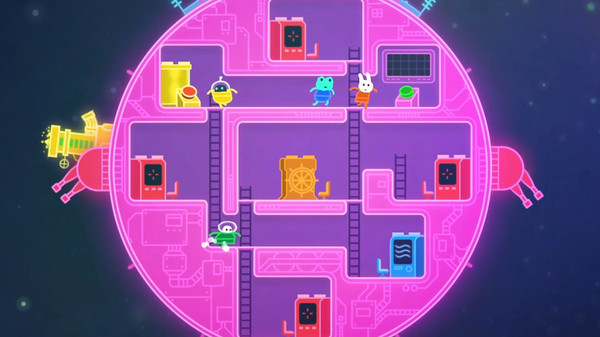 Скриншот из Lovers in a Dangerous Spacetime