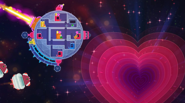 Скриншот из Lovers in a Dangerous Spacetime