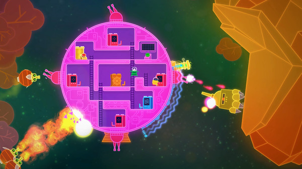 Скриншот из Lovers in a Dangerous Spacetime