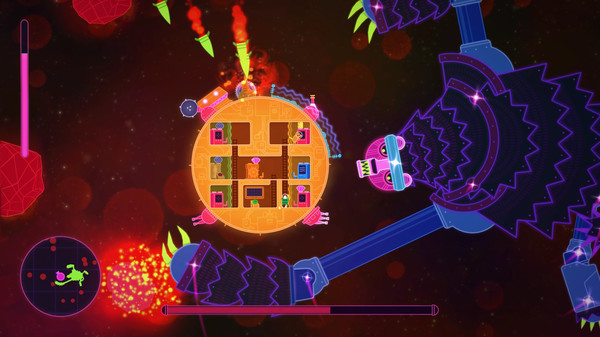 Скриншот из Lovers in a Dangerous Spacetime
