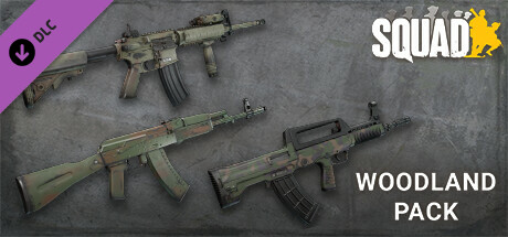 Squad Weapon Skins - Woodland Camo Pack cover art