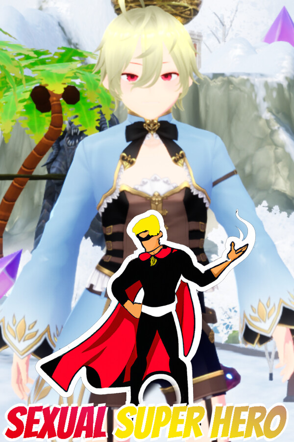 Steam portrait for Sexual Super Hero.