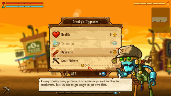 SteamWorld Dig recommended requirements