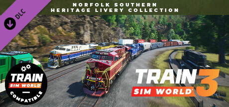 Train Sim World® 4 Compatible: Norfolk Southern Heritage Livery Collection Add-On cover art