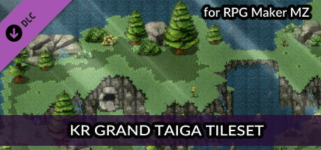 RPG Maker MZ - KR Grand Taiga Tileset cover art