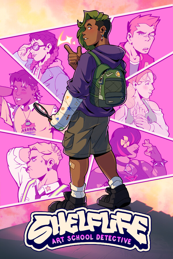 Steam portrait for ShelfLife: Art School Detective.