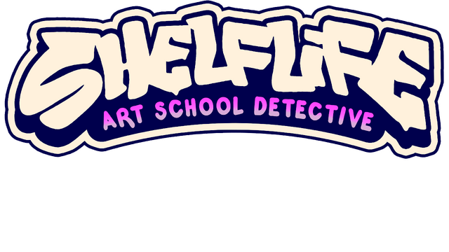 ShelfLife: Art School Detective Logo