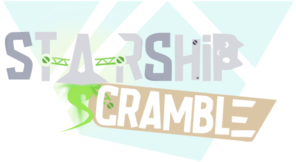 Starship Scramble Logo