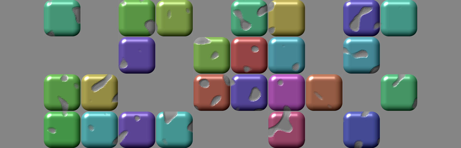 The puzzle of blocks