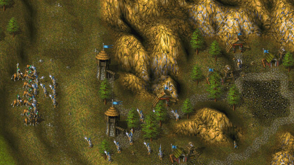 Knights and Merchants game for Linux 1