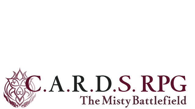 C.A.R.D.S. RPG: The Misty Battlefield Logo