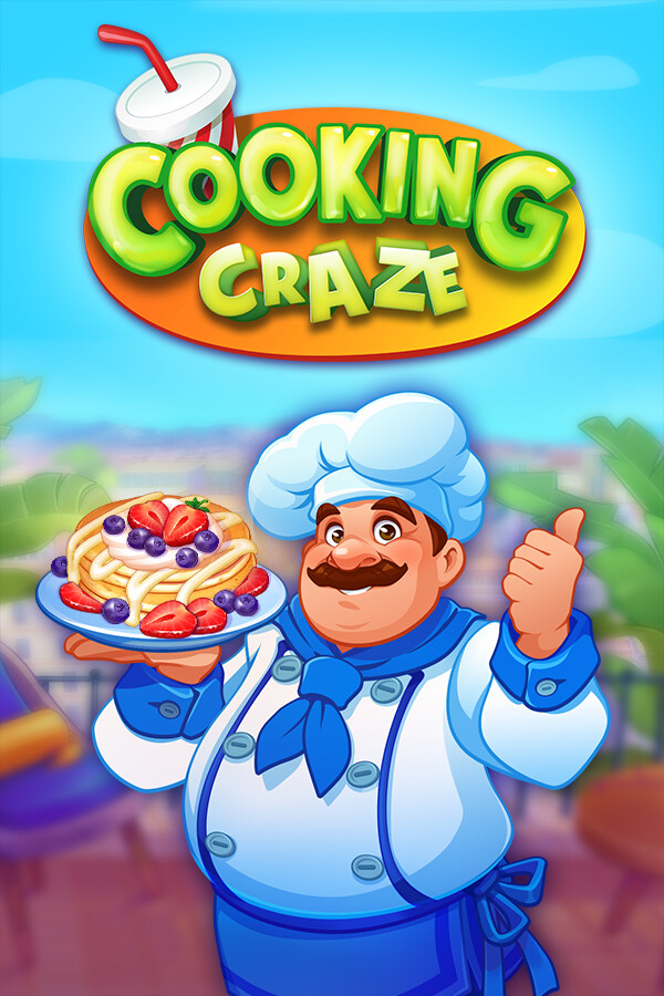 Steam portrait for Cooking Craze.
