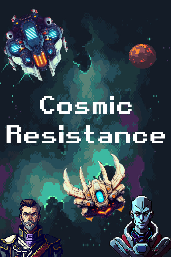 Steam portrait for Cosmic Resistance.