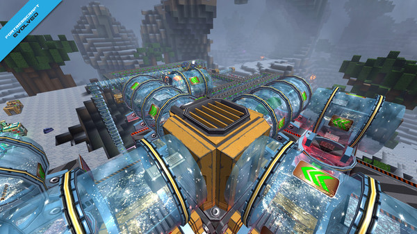 Скриншот из FortressCraft Evolved