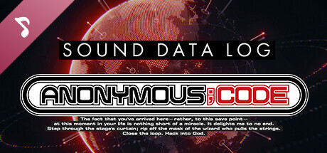 ANONYMOUS;CODE - SOUND DATA LOG cover art