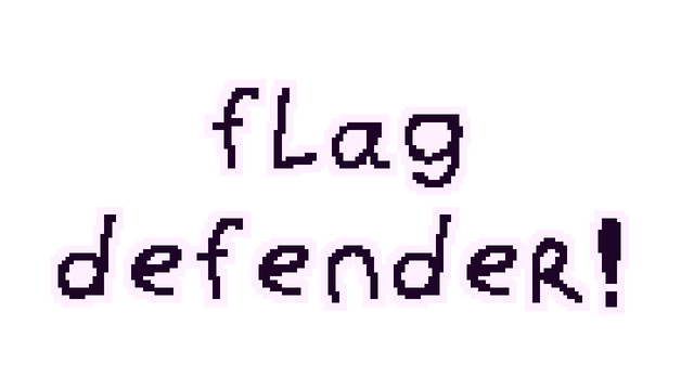 Flag Defender! Logo