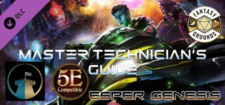 Fantasy Grounds - Esper Genesis 5E Master Technician's Guide cover art