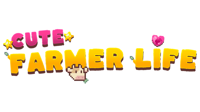 Cute Farmer Life Logo