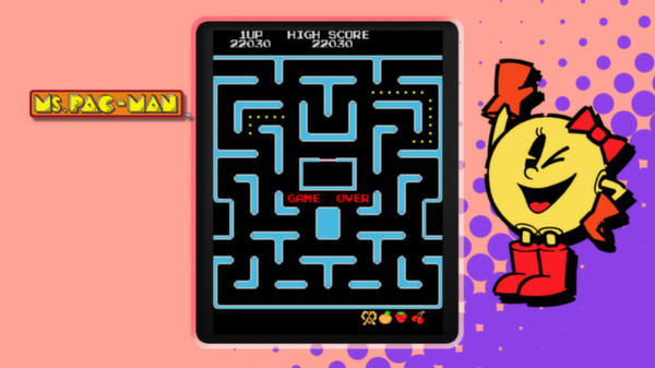 Скриншот из PAC-MAN MUSEUM - MS PAC-MAN DLC