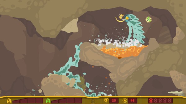 Скриншот из PixelJunk™ Shooter