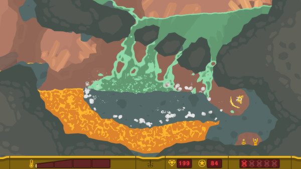 Скриншот из PixelJunk™ Shooter