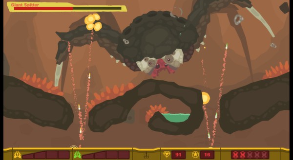 PixelJunk Shooter screenshot