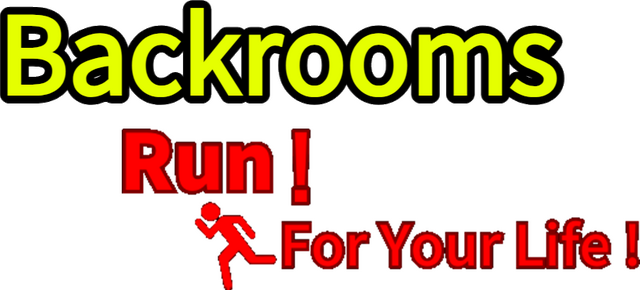 Backrooms:Run For Your Life! Logo