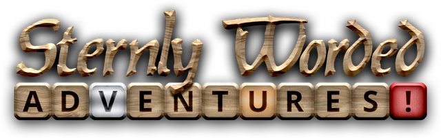 Sternly Worded Adventures Logo