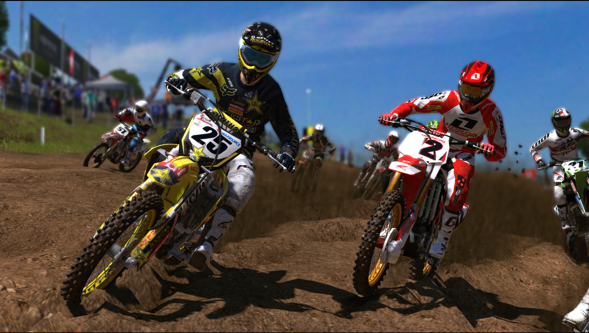 style motocross game