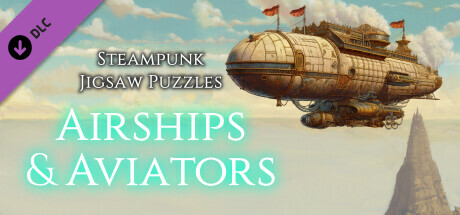 Steampunk Jigsaw Puzzles - Airships & Aviators cover art