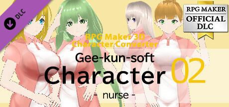 RPG Maker 3D Character Converter - Gee-kun-soft character 02 nurse cover art