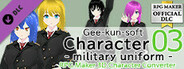 RPG Maker 3D Character Converter - Gee-kun-soft character 03 military uniform