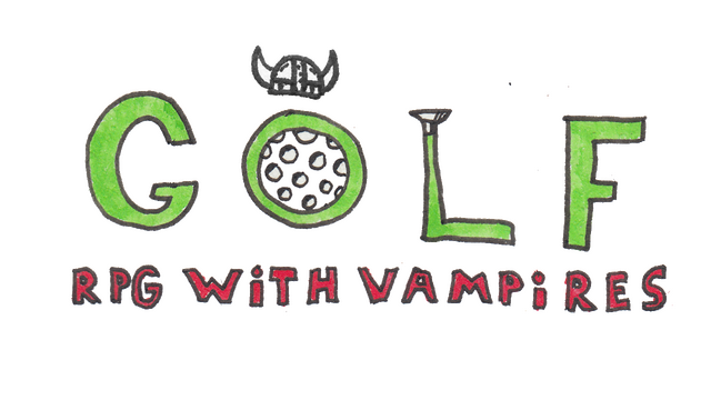 RPG Golf with Vampires Logo